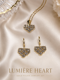 Lumière Heart Gold-Filled Jewelry Set